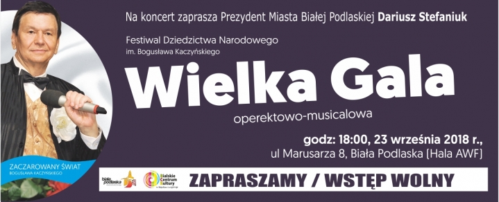 WIELKA GALA OPERETKOWO-MUSICALOWA